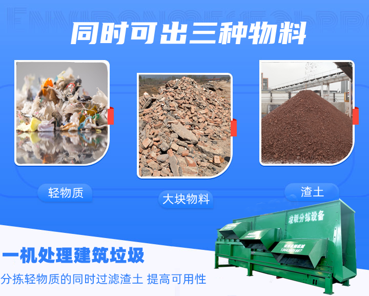 建筑垃圾分拣设备